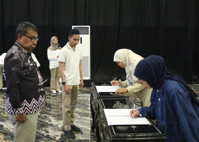 Resmi Teken Kontrak, 10 Penggerak HAM Siap Kawal Program Desa Sadar HAM