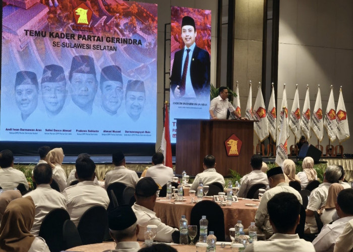 Di Hadapan Sekjen Ahmad Muzani, AIA Beberkan Capaian Gerindra Sulsel