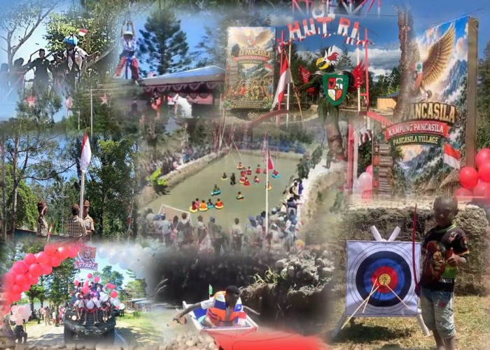 HUT ke-81 RI, Kampung Merah Putih 'O Sili Pancasila' Hadirkan Agroeduwisata di Jayawijaya Papua