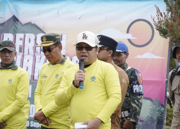 Wabup DM Pimpin Aksi Bersih Lingkungan Gunung Bawakaraeng