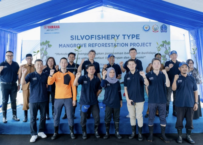 Tunjukan Komitmen Terhadap Kelestarian Lingkungan, Yamaha Motor Group Tanam Ratusan Ribu Mangrove di Indonesia