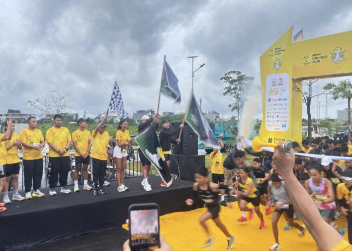 HIPMI Run 8K di CPI Makassar, Simbol Dukungan Pertumbuhan Ekonomi 8 Persen