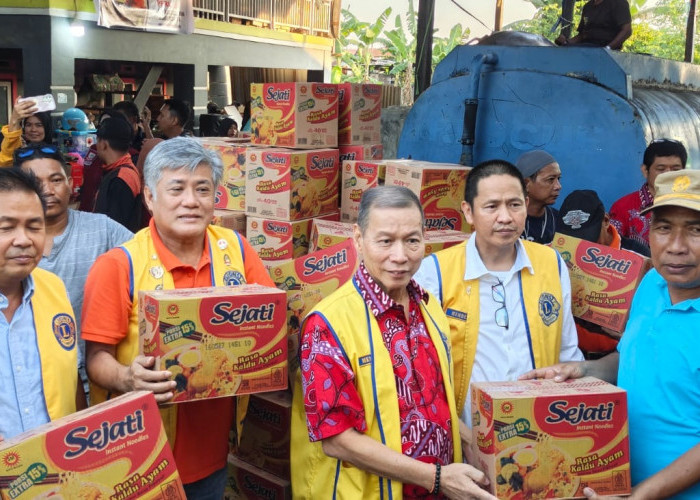 PSMTI dan Lions Club Berbagi Kepedulian untuk Korban Kebakaran Tallo