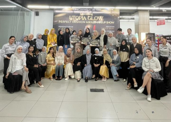 Puluhan Beauty Enthusiast Ikuti Launching Utopia Glow Perfect Cushion di CitraCosmetic