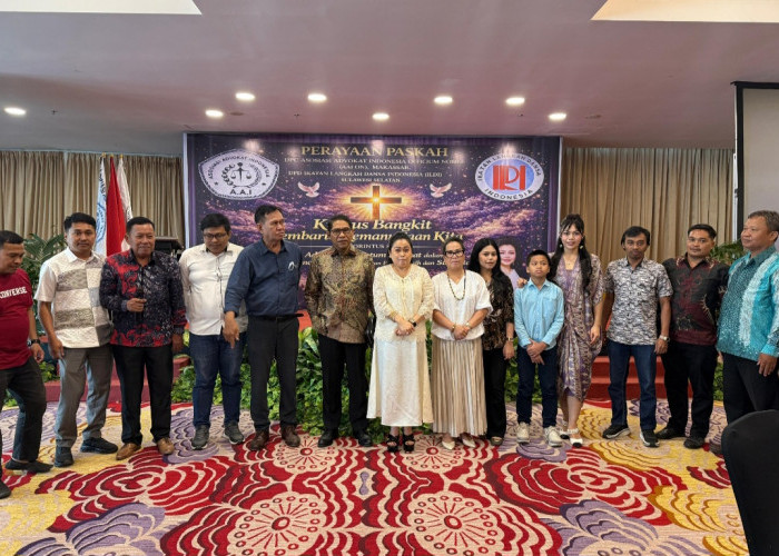 DPC AAI-ON Makassar Gelar Perayaan Paskah 2026, Undang Keluarga Besar Advokat
