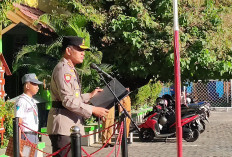Pimpin Upacara di Salis, Kapolresta Gowa Ajak Pelajar Fokus Raih Prestasi