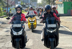 Sambut Peserta Yamaha MAXi Day 2026, Bupati Bone - Ketua DPRD Touring Bersama Ribuan Peserta 