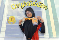 Siswi SMP Ranu Harapan  Iftitah Izzatunnisa Ukir Prestasi Gemilang di Hasanuddin Open Archery Championship 