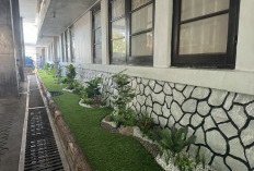 Bagian Umum Setda Makassar Sulap Lahan Tak Terawat Kantor Balaikota Menjadi Taman