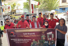 Amaliyah Ramadan, PDI Perjuangan Makassar Bantu Ojol dan Bentor Lewat Voucher BBM Gratis