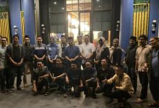 Pimpinan DPRD Sulsel Pererat Silaturahmi dengan Komunitas Wartawan Komisi F Lewat Bukber di  CPI Makassar 