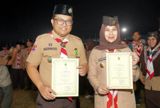 Wabup DM-Tenri Indah Terima Penghargaan Kepramukaan Tingkat Nasional di Jamnas XII