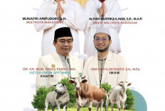 Karebosi Jadi Pusat Salat Idul Adha Kota Makassar, Kurban Presiden Disembelih di Masjid At-Taqwa