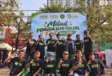 Pemuda ICMI Sulsel Rayakan Milad ke-33 dengan Senam Sehat, Donor Darah, dan Cek Kesehatan