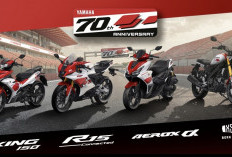 Yamaha Anniversary 70 Tahun: Livery Ikonik Edisi Spesial Akhirnya Mengaspal, Cek Harganya 