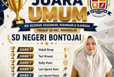 Patahkan Dominasi SDI Parang, SDN Bontojai Juara Umum Lomba HUT 81 RI
