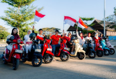 Sambut Hari Kemerdekaan, Yamaha Gelar Independence Ride Unveiling Yamaha Grand Filano X Vaan In Sky