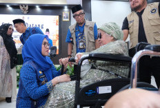 Minus Satu Orang, Jemaah Haji Kloter 5 Kabupaten Gowa Tiba di Makassar