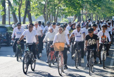 Dorong Hemat Energi, Bupati Gowa Canangkan Gerakan Ayo Bersepeda