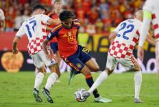 Sikat Kroasia 4-1, Matador Spanyol Perpanjang Rekor tak Terkalahkan