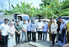  DPRD Sulsel Tinjau Proyek Jalan Gowa–Takalar, Pastikan Progres Jelang Mudik Lebaran 