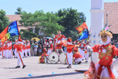 Atraksi Marching Band Meriahkan HUT RI ke-81, Daeng Manye Apresiasi Kreativitas Pelajar Takalar