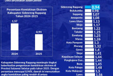 Sidrap Nomor Satu dalam Capaian Kemiskinan Ekstrem Terendah di Sulawesi Selatan