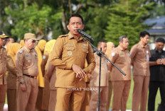 Pimpin Apel Gabungan ASN,  Bupati Sidrap Tekankan Peningkatan Etos Kerja