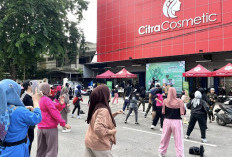 Zumba Seru di CFD Boulevard: CitraCosmetic & Mabello Bagikan Berbagai Doorprize