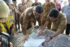 Appi Tinjau Pembebasan Lahan Jembatan Kembar Barombong, Target Rampung Juni 2026