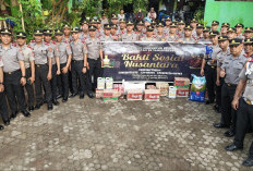 Siswa SIP Angkatan 55 Polda Sulsel Gelar Bakti Sosial di Panti Asuhan An-Nashar Makassar