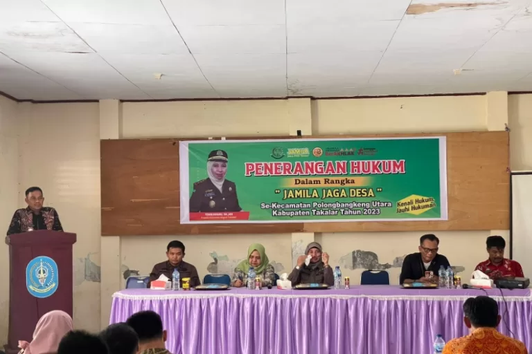 Polongbangkeng Utara, Kecamatan Terakhir Pelaksanaan Penerangan Hukum Kejari Takalar