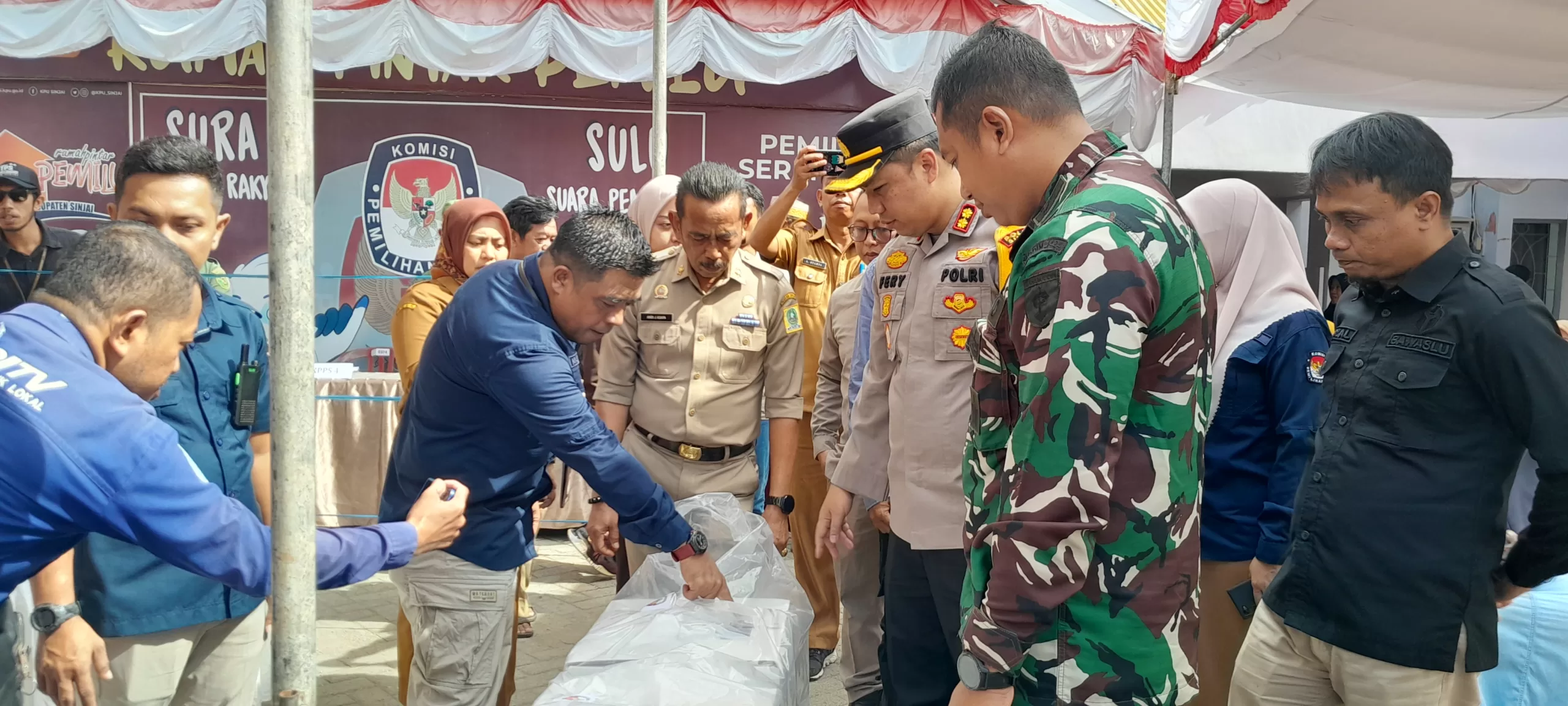 Gelar Simulasi Pemungutan Suara Pemilu 2024, Ketua KPU Harap Proses Demokrasi di Sinjai Berjalan Baik