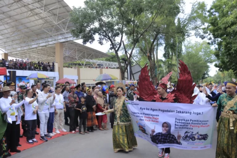 Ribuan Peserta Karnaval dan Drum Band Praja IPDN Meriahkan HUT ke-64 Takalar