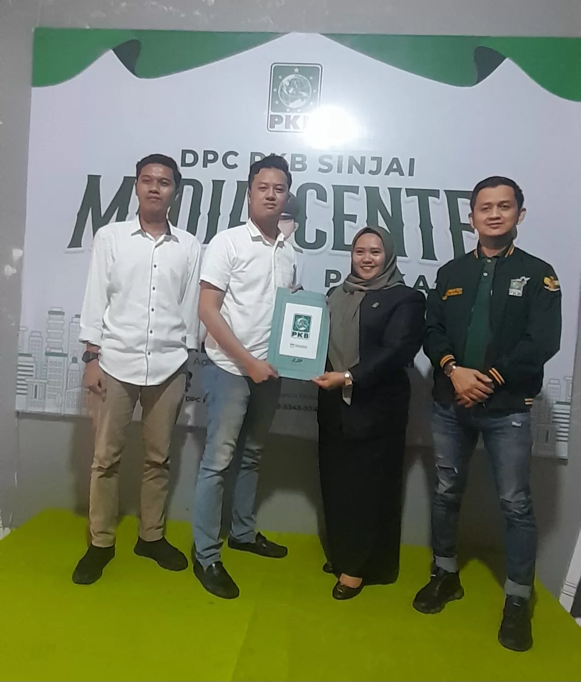 Andi Mahyanto Utus Tim Ambil Formulir Pendaftaran Bacakada di Sekretariat PKB