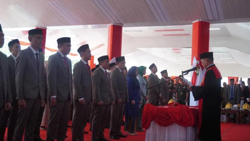 Hadiri Pelantikan Anggota DPRD Maros, Chaidir Syam: Dewan Baru, Semangat Baru