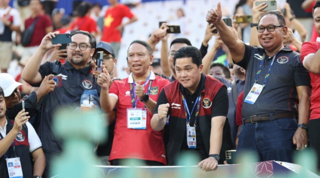 Menang Dramatis dari Vietnam, Erick Thohir: Timnas Indonesia U-22 Punya Mental dan Nyali yang Bagus