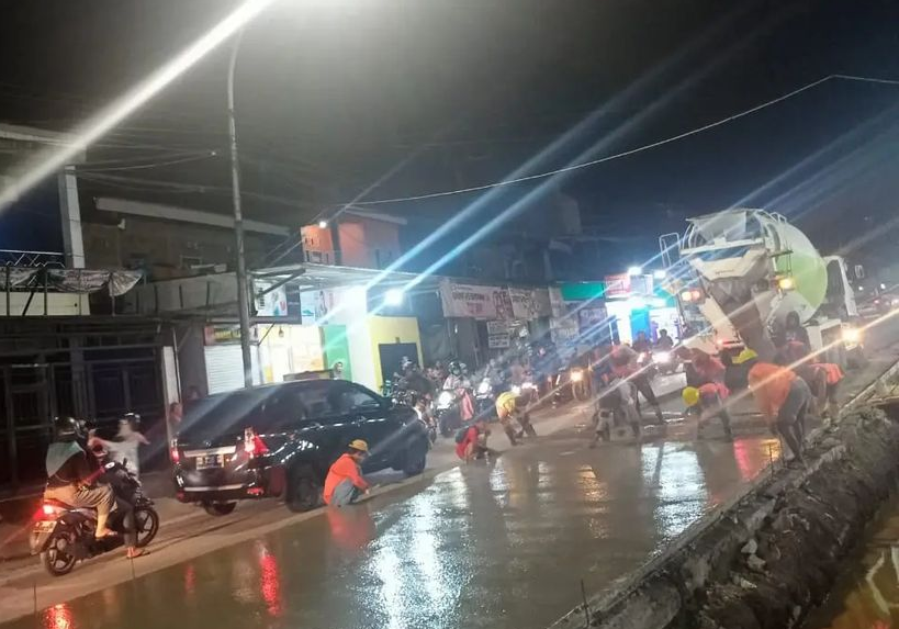 Pengerjaan Jalan Antang Raya Pacu Mobilitas