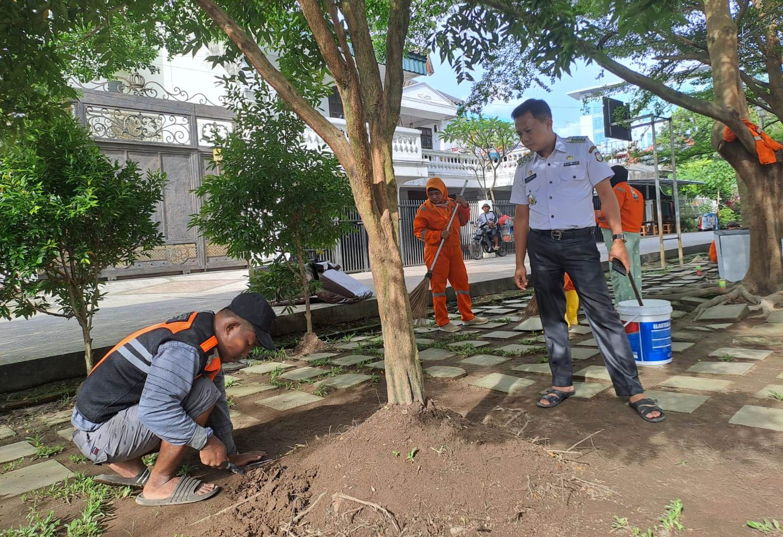 Kendalikan Inflasi, Camat Tallo Siapkan Lahan Bercocok Tanam dan Ternak Ikan