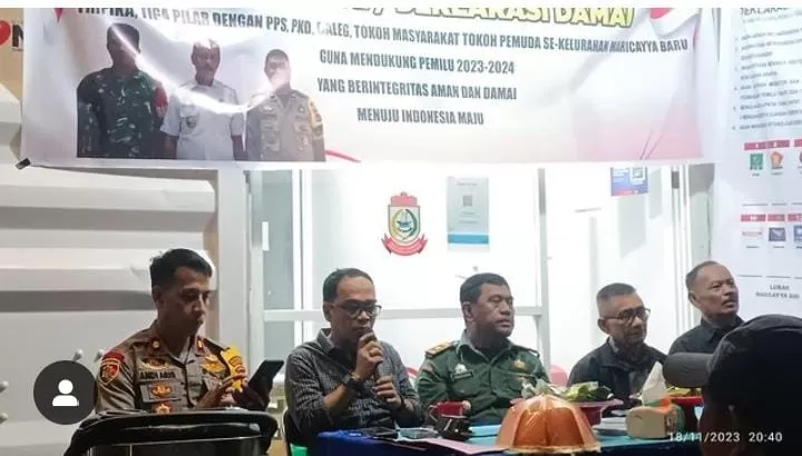 Kecamatan Makassar Deklarasi Pemilu Damai