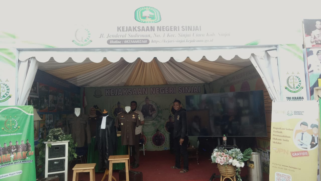 Pameran Pekan Budaya dan Sinjai Expo, Stand Kejaksaan Buka Pelayanan Konsultasi Hukum