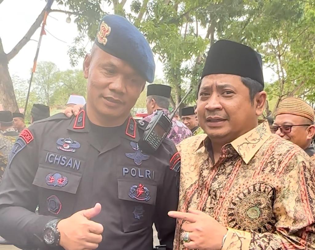 Memiliki Sifat ICHSAN ,Komandan Brimob Bone Dipuji  Dirjen Kemenag