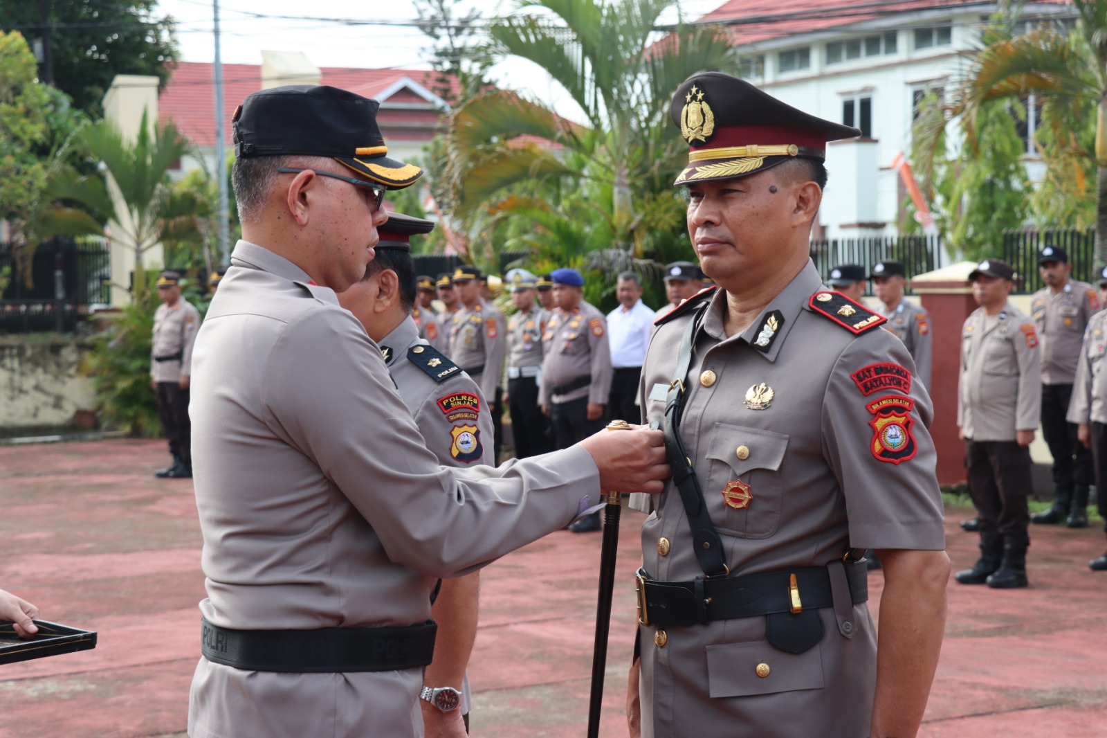 Kapolres Rachmat Pimpin Sertijab, Kompol Andi Muh. Syafei Jabat Wakapolres Sinjai