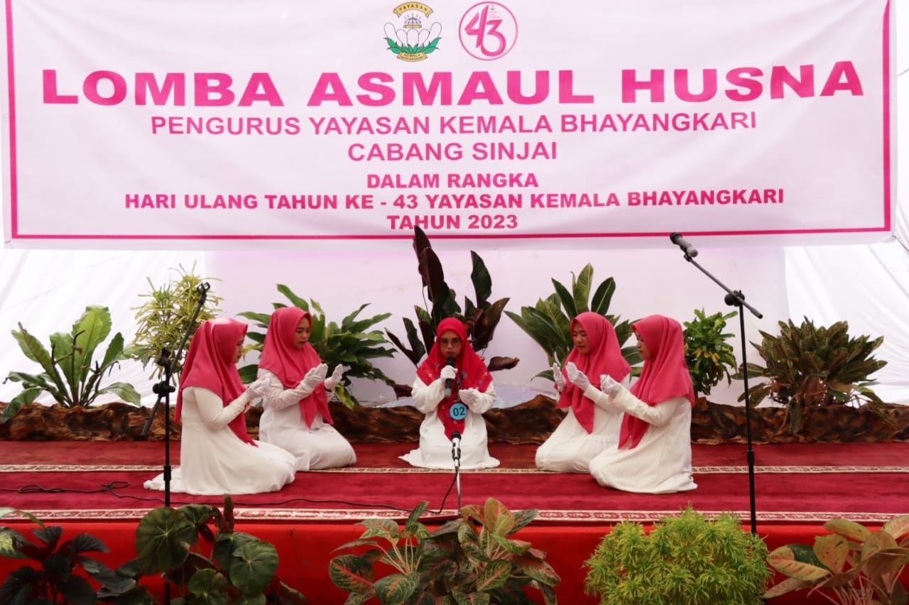 HUT YBK Ke-43, Bhayangkari Sinjai Gelar Lomba Asmaul Husna