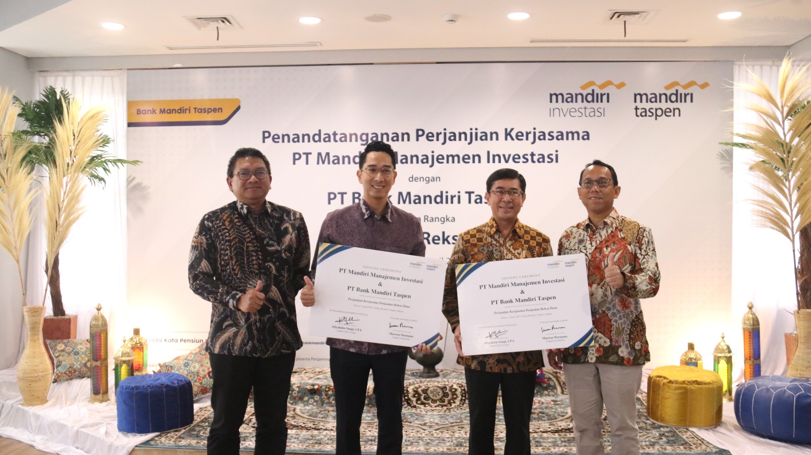 Bank Mandiri Taspen bersama Mandiri Investasi Tawarkan Produk Investasi Berkualitas Kepada Nasabah