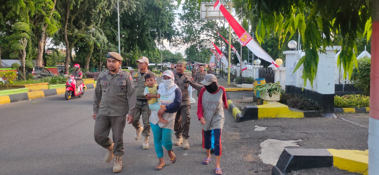 Anjal dan Gepeng Mulai ditertibkan Satpol PP Bone