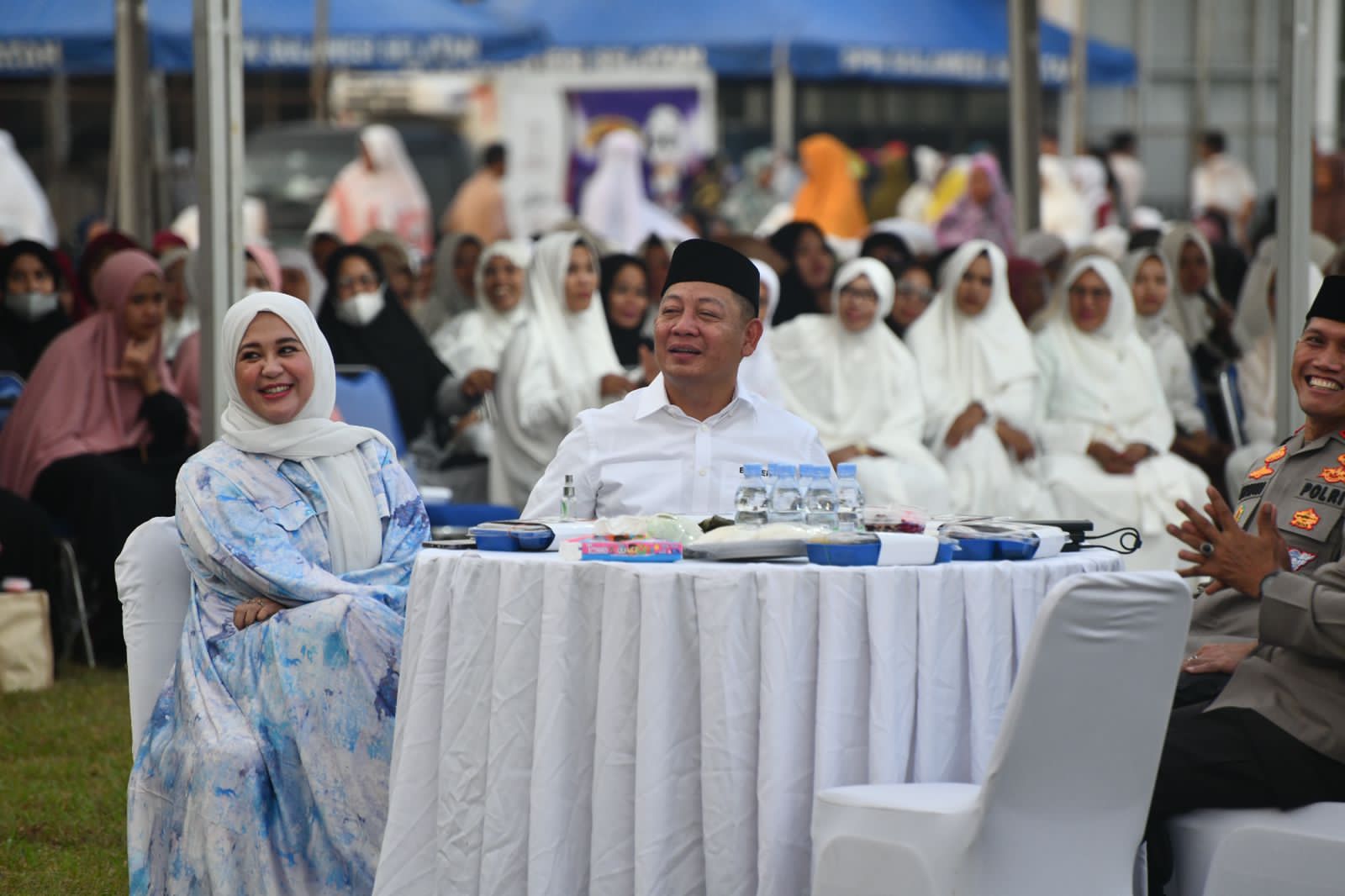 RMS dan Fatmawati Bukber Ribuan Masyarakat Sidrap