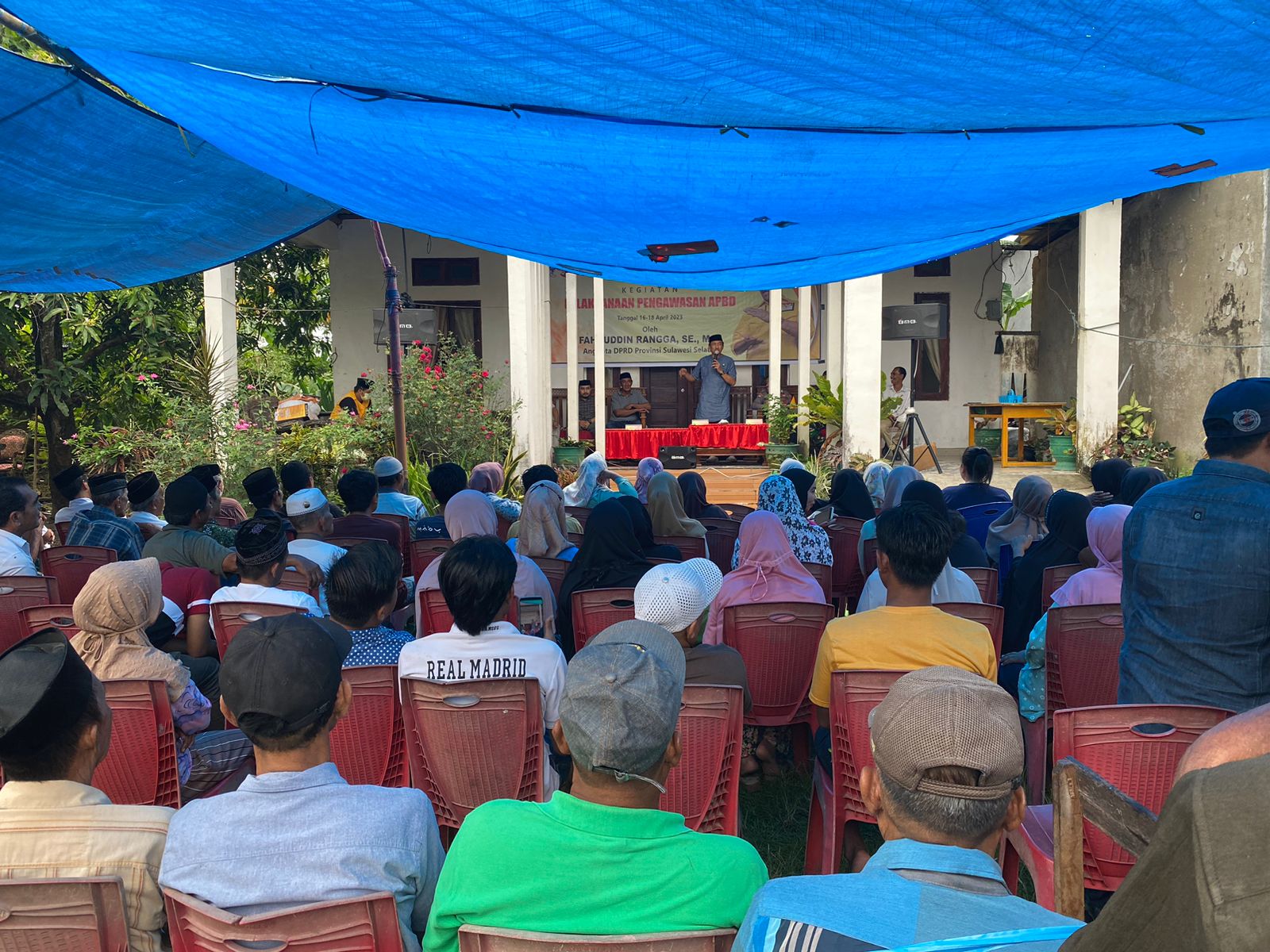 Rangga Gelar Pengawasan Pelaksanaan APBD Provinsi di Galesong Utara