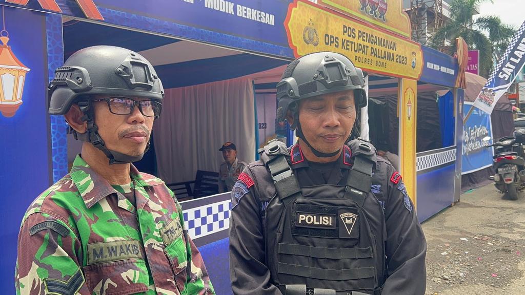 Brimob Bone dan Kodim 1407 Bone Gelar Patroli Gabungan; Danyon Ichsan, Wujud Sinergitas TNI Polri