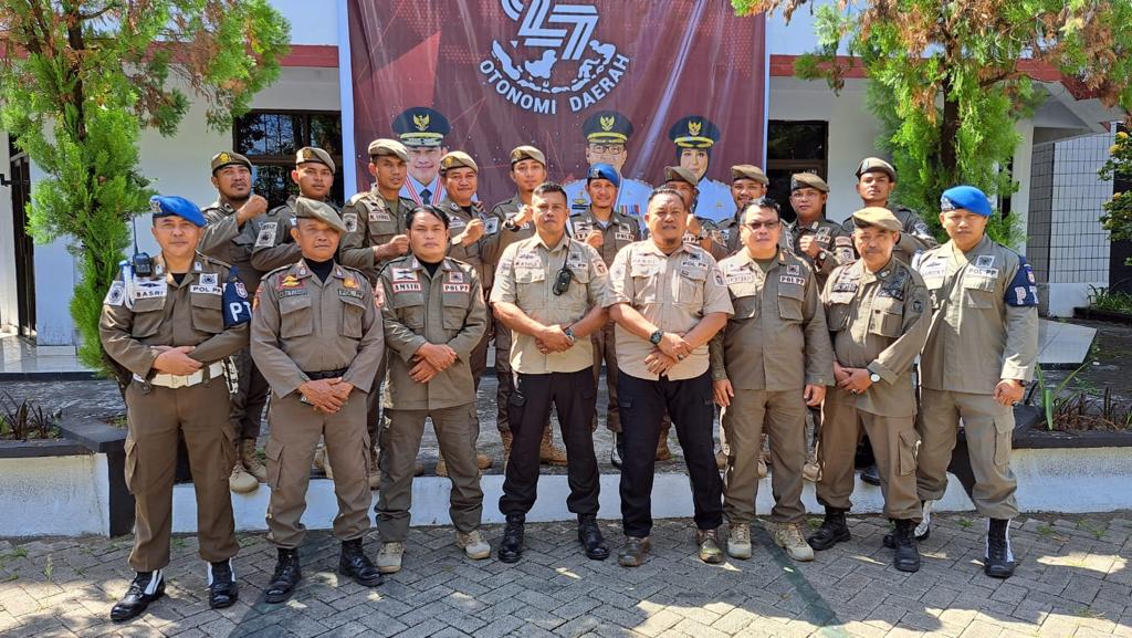 Ratusan Personil Satpol PP Makassar Amankan OTDA